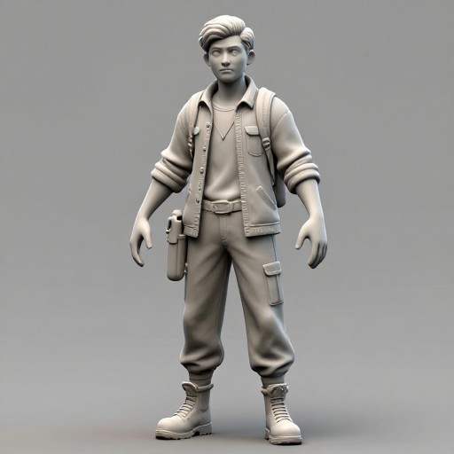 CHARACTER PORTRAIT - High Detail Sculpt