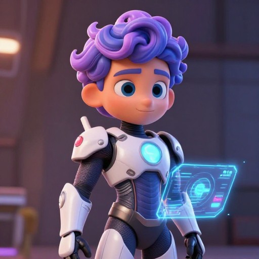 CYBER SPARK - 3D Animated