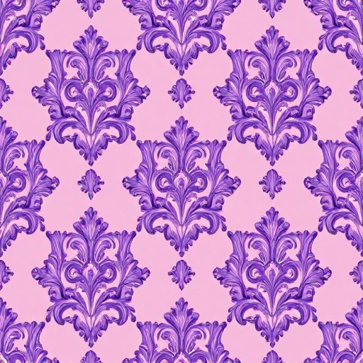 PURPLE ABSTRACT - Ornamental