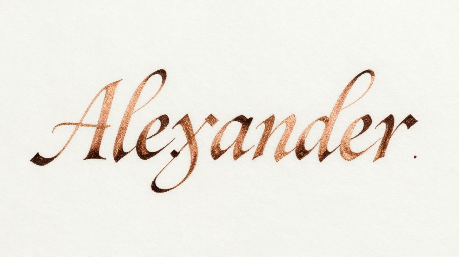 NAME ART - Classic Copperplate