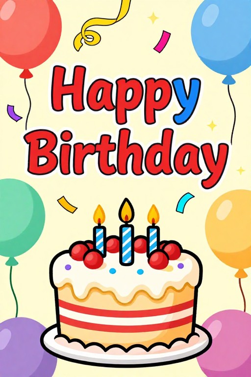 BIRTHDAY PARTY - Classic Cartoon