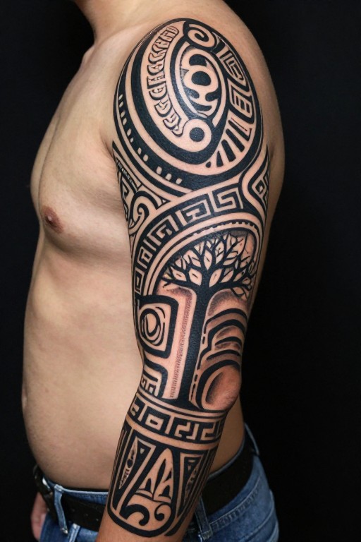 HERITAGE REALISM - Tribal Polynesian