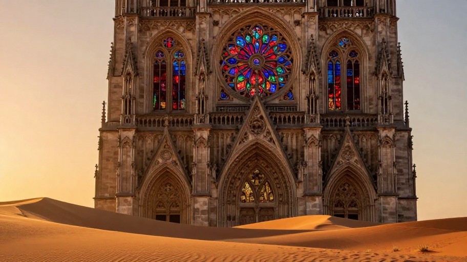 DESERT DAWN - Gothic Cathedral