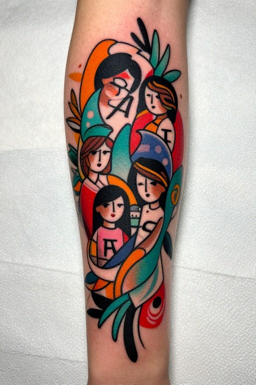 ABSTRACT FAMILY - Neo-Traditional