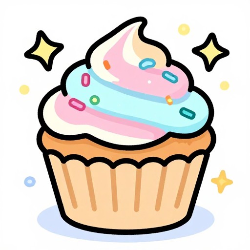 CUPCAKE DELIGHT - Western Toon