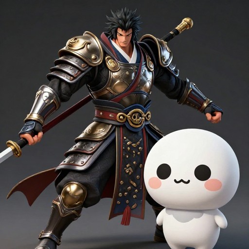 BRAVE WARRIOR - Chibi