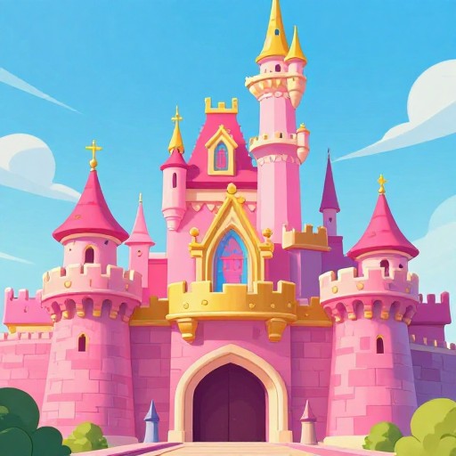 FAIRYTALE CASTLE - Classic Cartoon