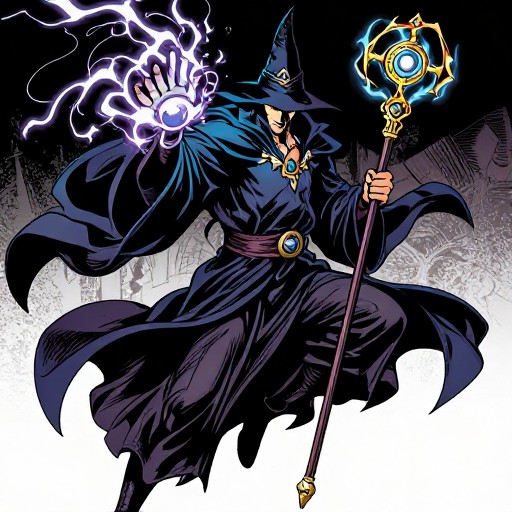 DARK SORCERER - Comic Book