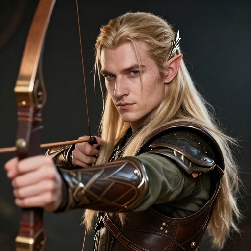 ELVEN ARCHER - Digital Fantasy