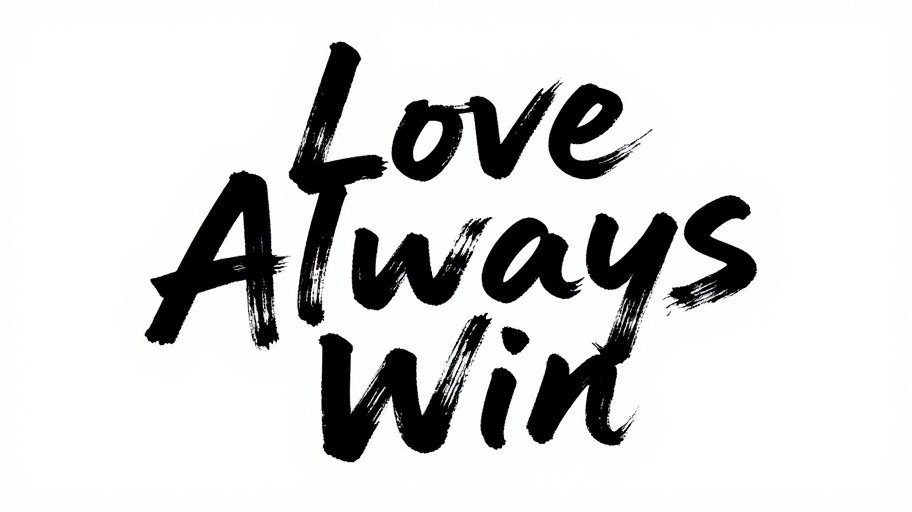 LOVE QUOTE - East Asian Brush