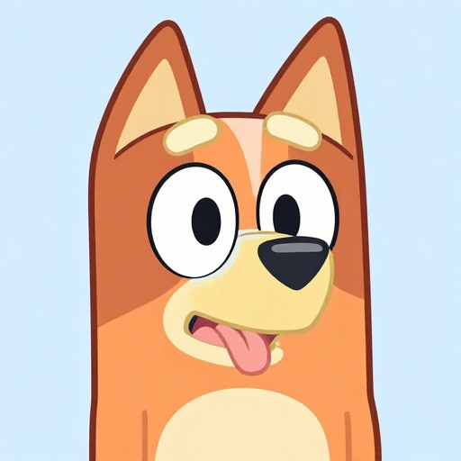 SILLY PUPPY - Classic Bluey