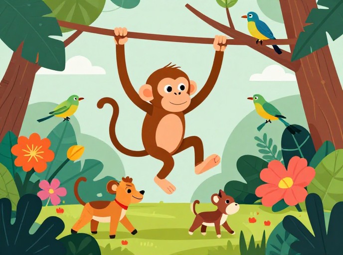 JUNGLE BUDDIES - Modern Flat