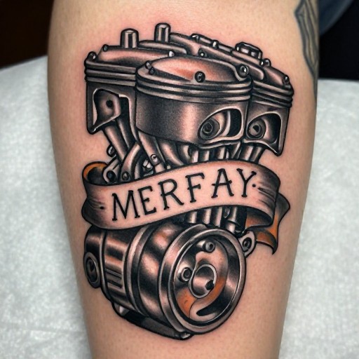 ENGINE MEMORIAL - Realistic