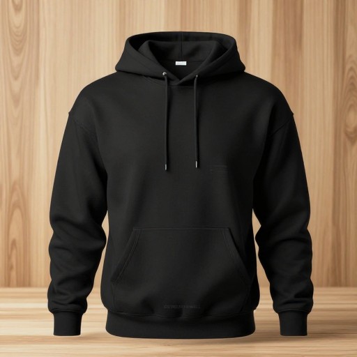 BLACK HOODIE - Default