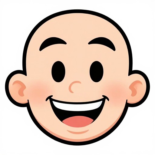 BIG SMILE - Cartoon Style