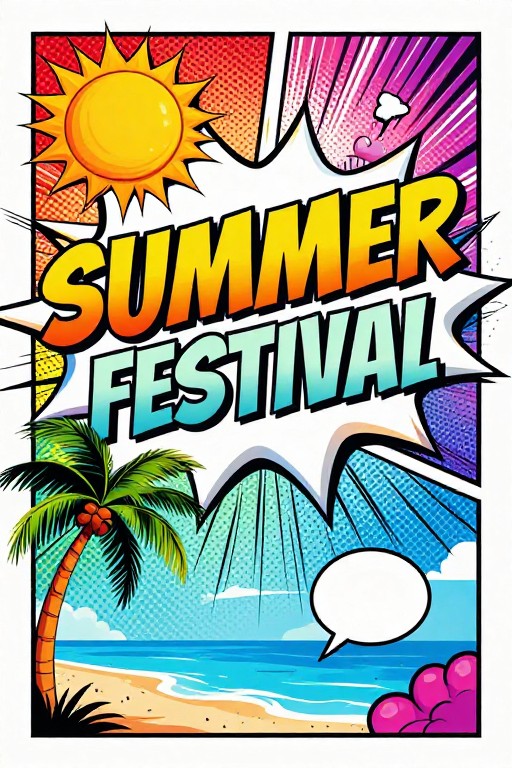 SUMMER FESTIVAL - Comic Book