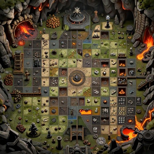 DRAGON LAIR - Battle Grid