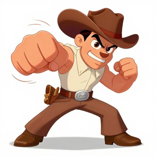 POWER PUNCH - Western Toon