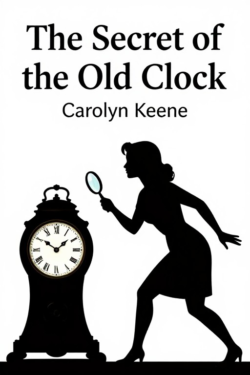 OLD CLOCK - Silhouette Art