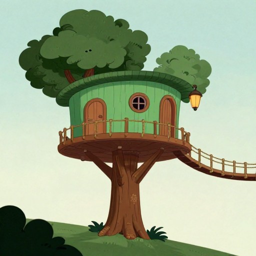 FANTASY TREEHOUSE - Retro Toon
