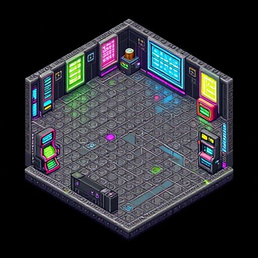 SCI-FI ISOMETRIC - Pixel Art