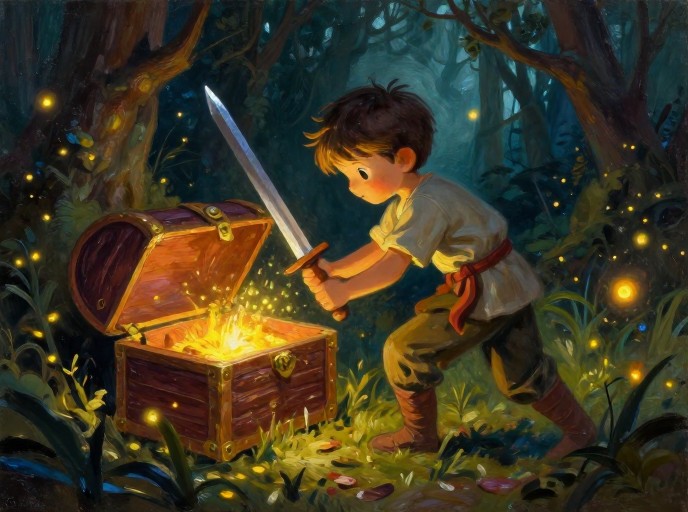 BRAVE BOY - Painterly Rich