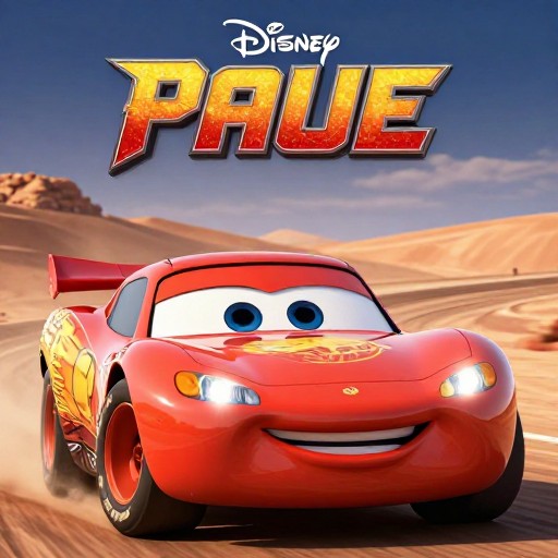 PIXAR CAR - Movie Poster