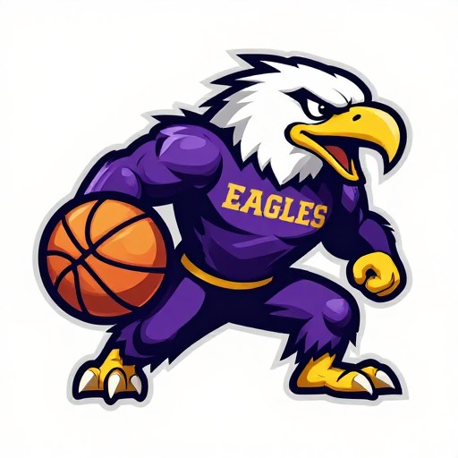 EAGLES BASKETBALL - Fierce Mascot