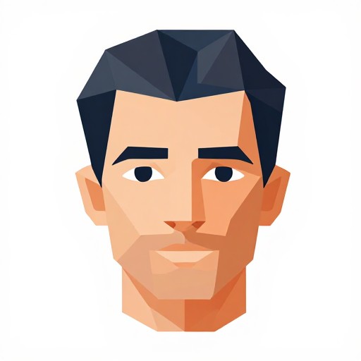 GEOMETRIC POLY - Flat Illustration