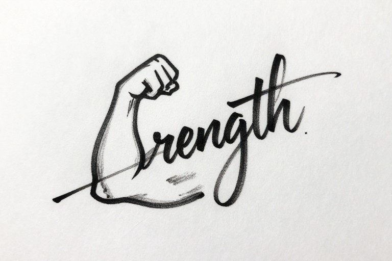 STRENGTH - Handwritten