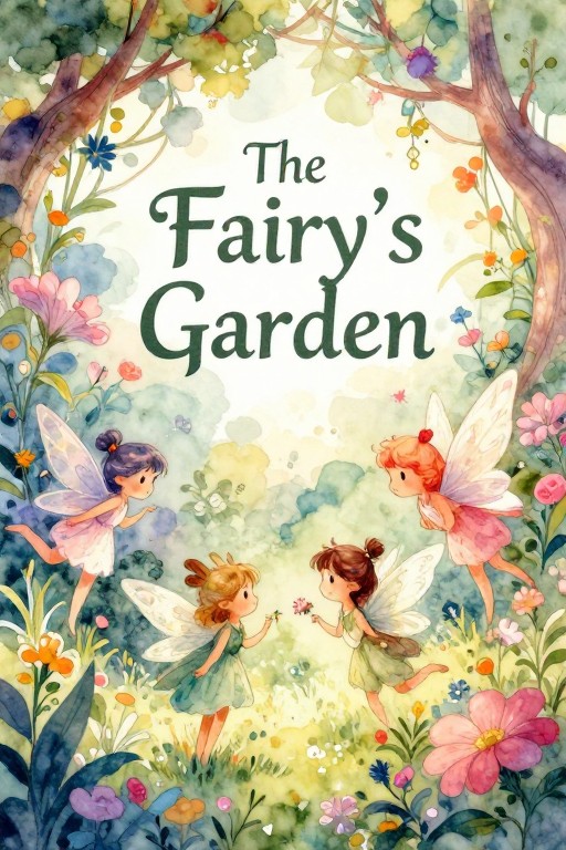 FAIRY'S GARDEN - Watercolor Dream