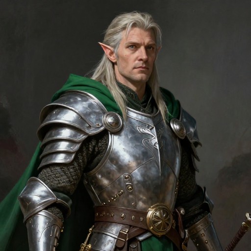 ELVEN WARRIOR - Fantasy Portrait