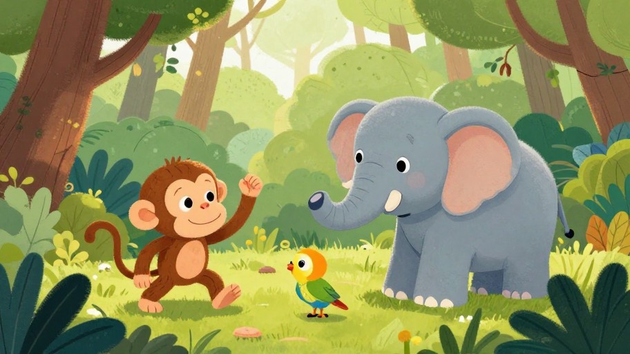 JUNGLE FRIENDS - Storybook Classic
