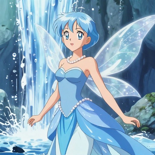 WATER NIXIE - Anime Style
