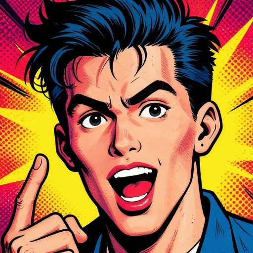 EXPRESSIVE FACE - Pop Art