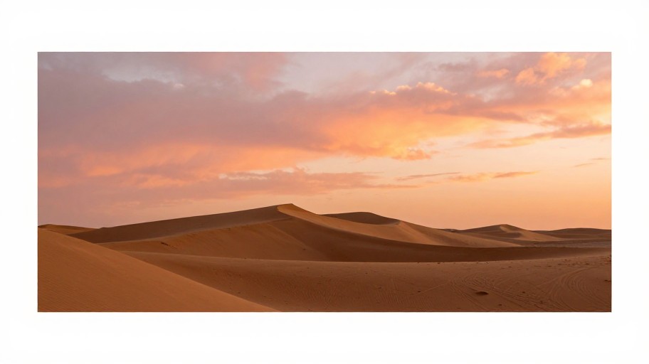 DESERT SUNSET - Minimalist