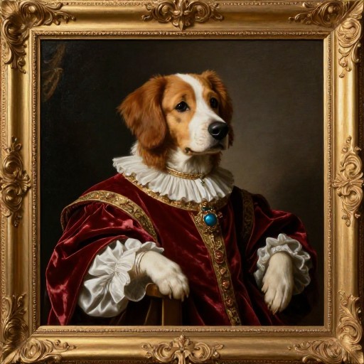CARTOON DOG - Renaissance