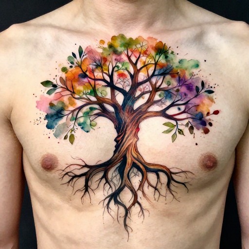 TREE OF LIFE - Watercolor