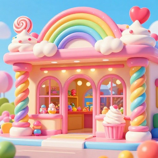 CANDY SHOP - Classic Cartoon