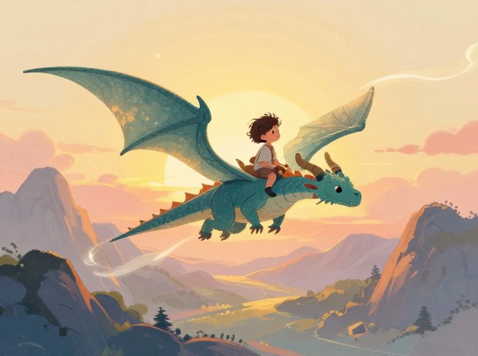 DRAGON FRIEND - Whimsical Dream