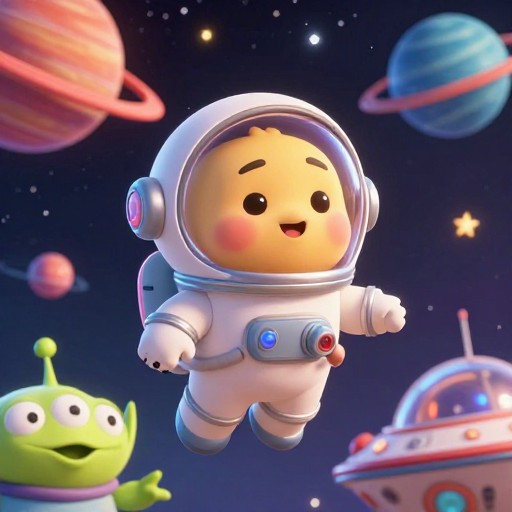 SPACE ADVENTURE - Pixar 3D