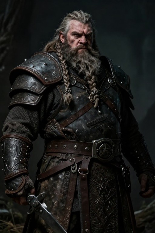 DWARVEN WARRIOR - Dark Fantasy