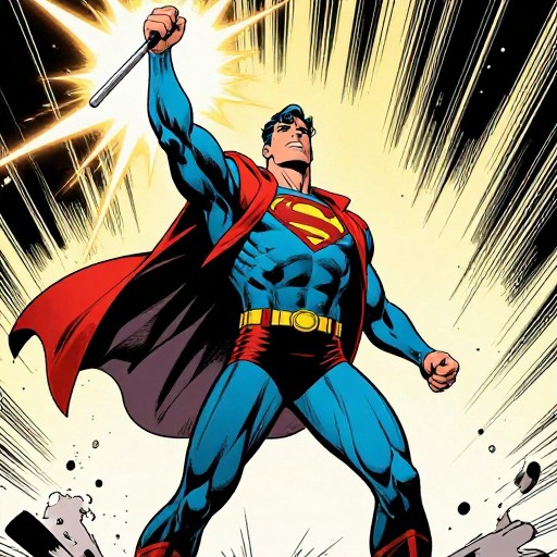 VICTORY POSE - Comic Book