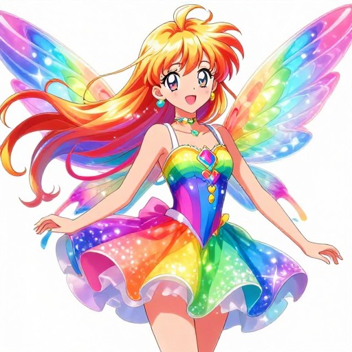 RAINBOW SPRITE - Anime Fairy