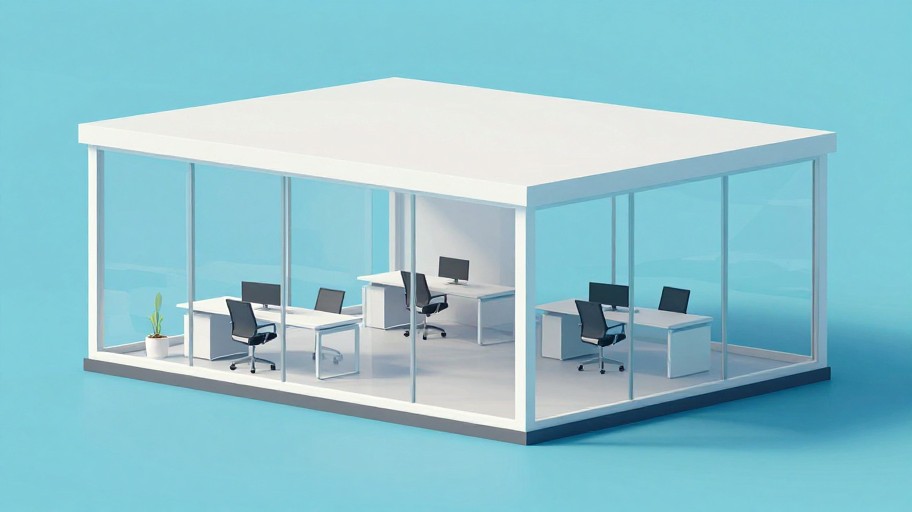 MODERN OFFICE - Stylized Low Poly