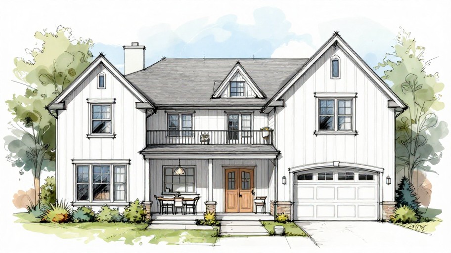 FAMILY HOME - Hand Sketch