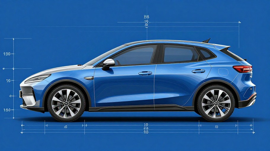 COMPACT HATCHBACK - Blueprint