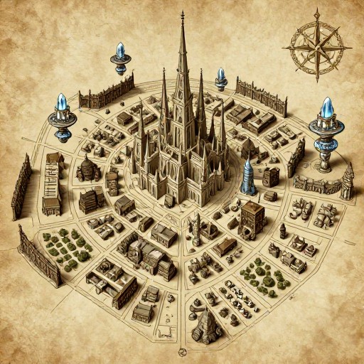 ARCANE SPIRE - Parchment