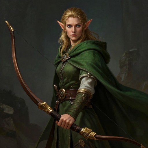 MYSTERIOUS ELF - Fantasy Art