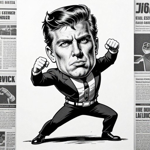 COMIC HERO - Editorial Satire